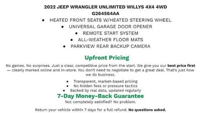 2022 Jeep Wrangler Unlimited Willys 4x4