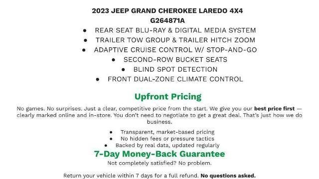 2023 Jeep Grand Cherokee L Laredo 4x4