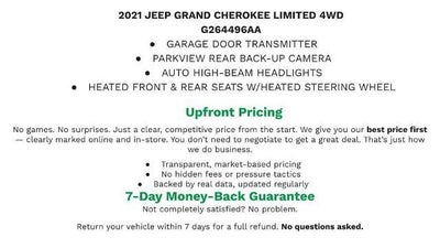 2021 Jeep Grand Cherokee L Limited 4x4