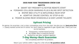 2025 RAM 1500 Tradesman Crew Cab 4x4 5'7" Box