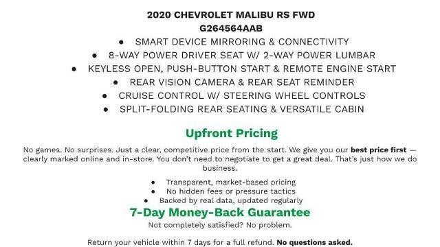 2020 Chevrolet Malibu RS