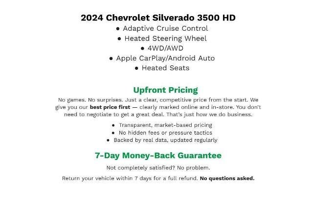 2024 Chevrolet Silverado 3500 HD High Country DRW