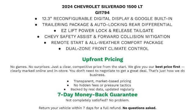 2024 Chevrolet Silverado 1500 LT