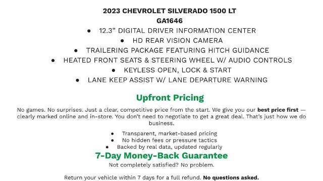 2023 Chevrolet Silverado 1500 LT (2FL)