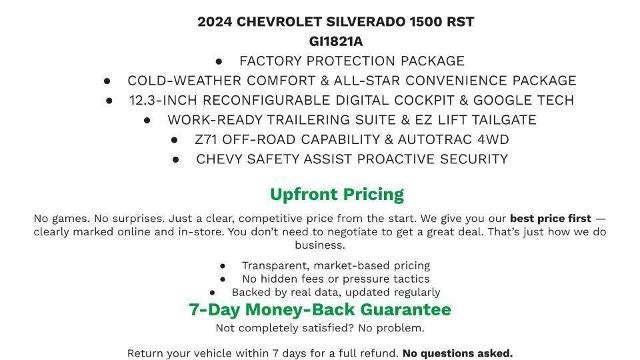 2024 Chevrolet Silverado 1500 RST