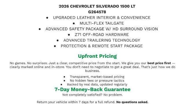 2026 Chevrolet Silverado 1500 LT