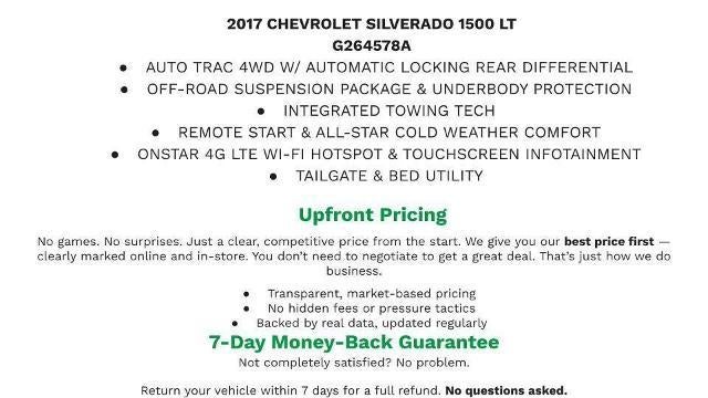 2017 Chevrolet Silverado 1500 LT