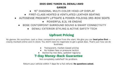 2025 GMC Yukon XL Denali