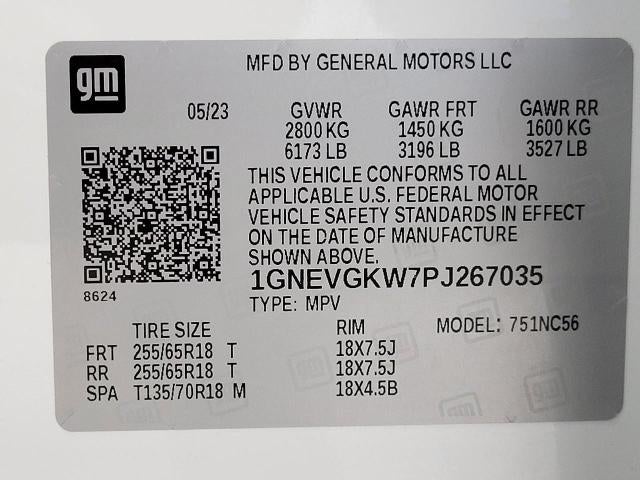 2023 Chevrolet Traverse LT Cloth