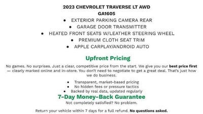 2023 Chevrolet Traverse LT Cloth