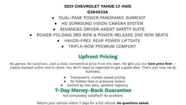 2021 Chevrolet Tahoe LT