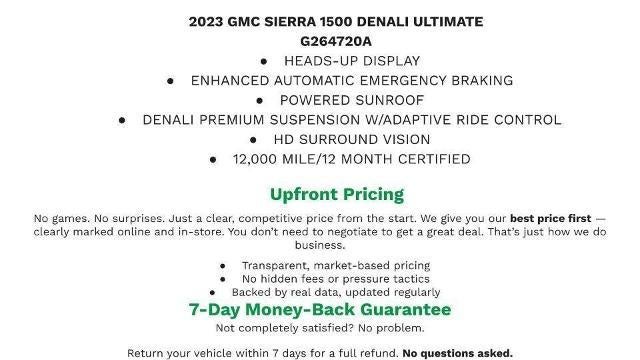 2023 GMC Sierra 1500 Denali Ultimate