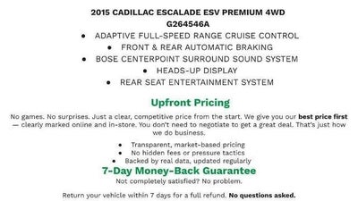 2015 Cadillac Escalade ESV Premium