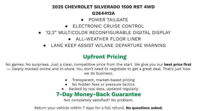 2025 Chevrolet Silverado 1500 RST