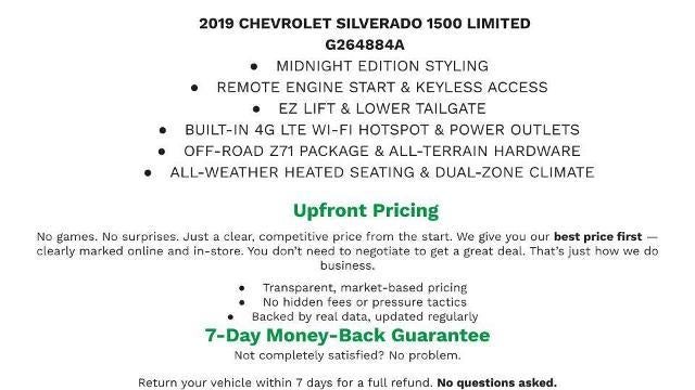 2019 Chevrolet Silverado LD LT