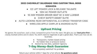 2022 Chevrolet Silverado 1500 Custom Trail Boss