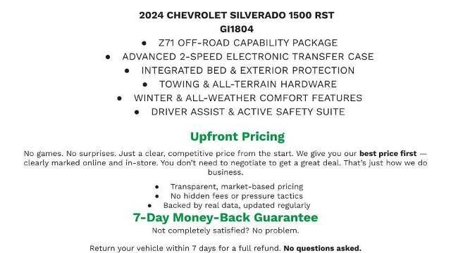 2024 Chevrolet Silverado 1500 RST