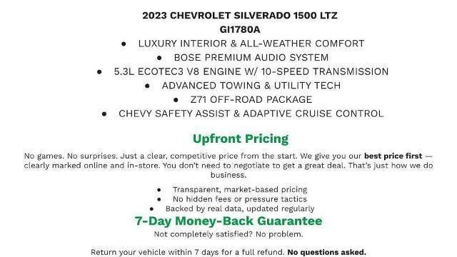2023 Chevrolet Silverado 1500 LTZ