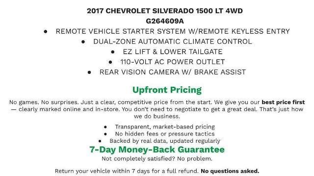 2017 Chevrolet Silverado 1500 LT