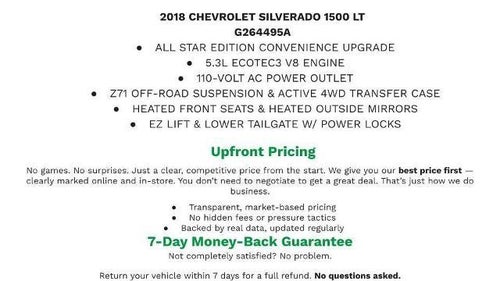 2018 Chevrolet Silverado 1500 LT