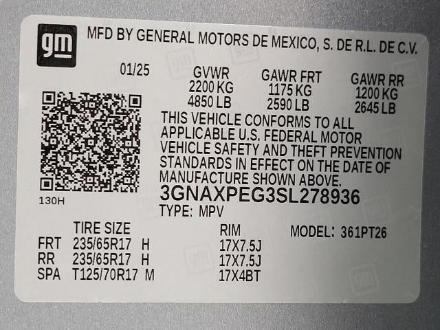 2025 Chevrolet Equinox LT