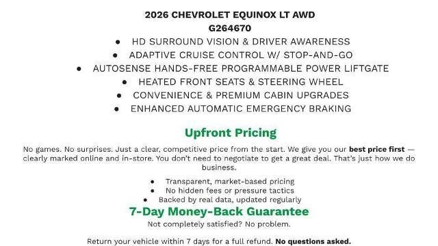 2026 Chevrolet Equinox LT