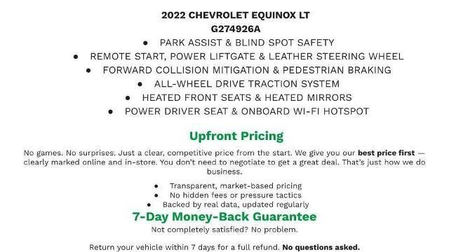 2022 Chevrolet Equinox LT