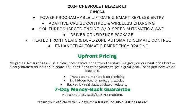 2024 Chevrolet Blazer 2LT