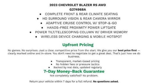2023 Chevrolet Blazer RS