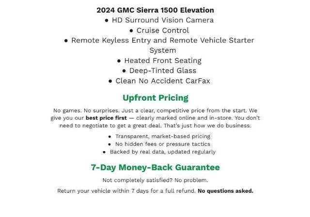 2024 GMC Sierra 1500 Elevation