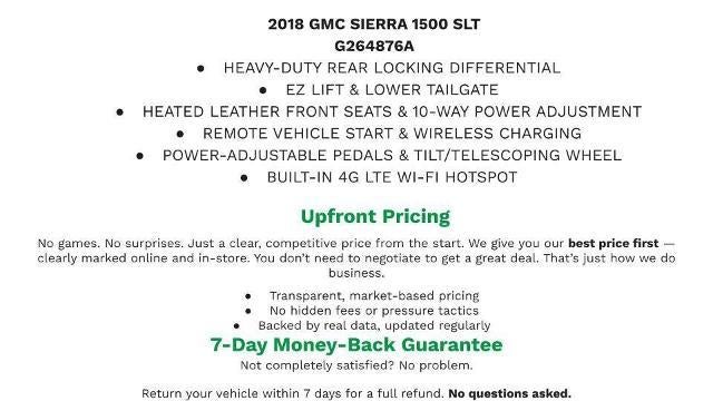 2018 GMC Sierra 1500 SLT