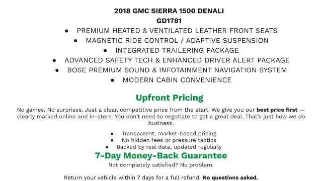 2018 GMC Sierra 1500 Denali