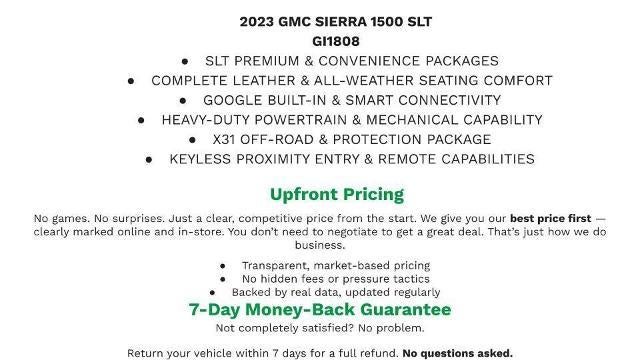 2023 GMC Sierra 1500 SLT