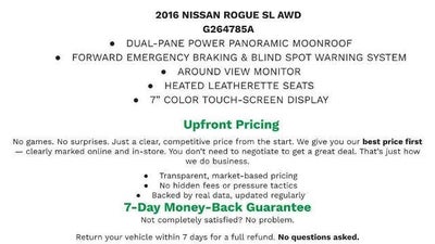 2016 Nissan Rogue SL