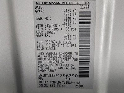 2025 Nissan Rogue SV Intelligent AWD