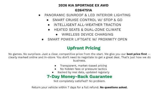 2026 Kia Sportage EX