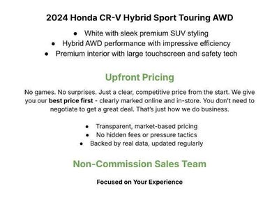 2024 Honda CR-V Hybrid Sport Touring