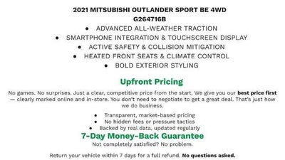 2021 Mitsubishi Outlander Sport 2.0 BE AWC