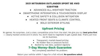2021 Mitsubishi Outlander Sport 2.0 BE AWC