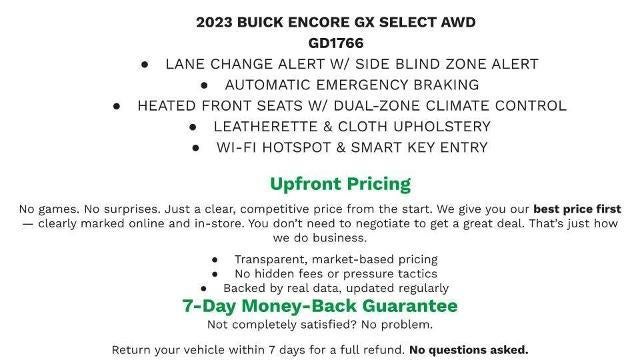 2023 Buick Encore GX Select