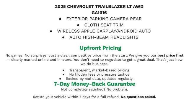 2025 Chevrolet Trailblazer LT