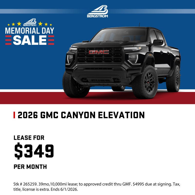 2026 GMC Canyon Elevation
