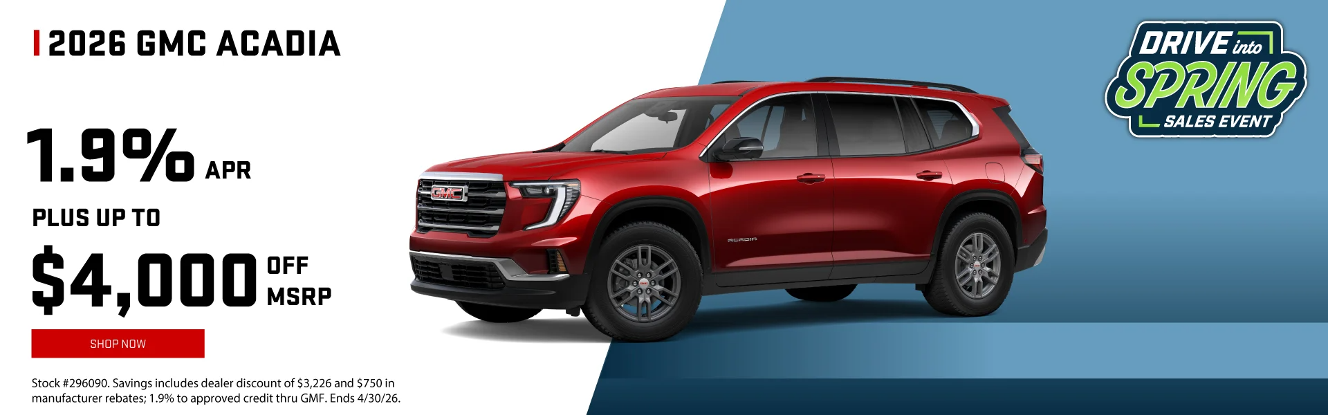 2026 GMC Acadia in MANITOWOC WI