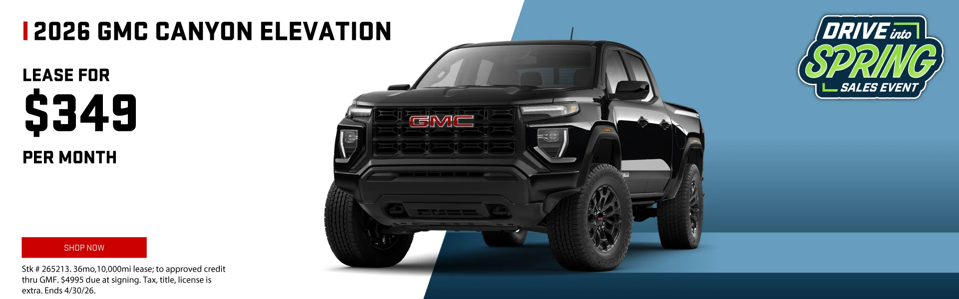 2026 GMC Canyon Elevation MANITOWOC WI