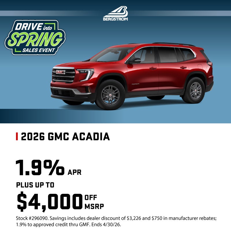 2026 GMC Acadia